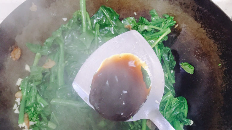 Oyster Sauce Kale