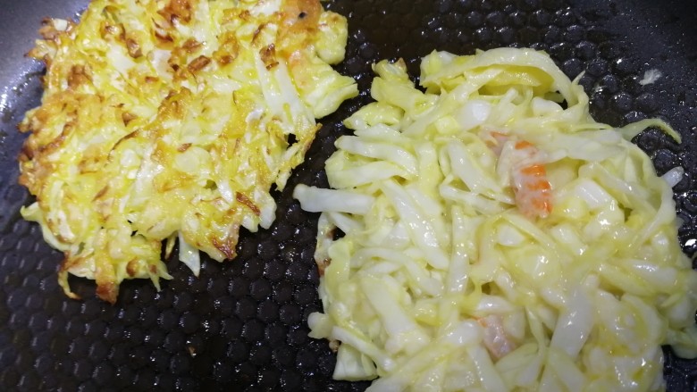 Egg Cabbage Pancake