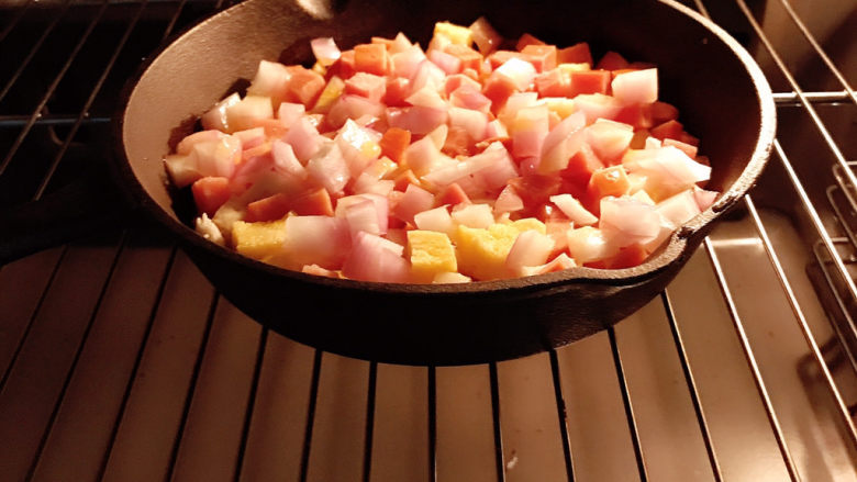 Toasted Steamed Bun Pizza