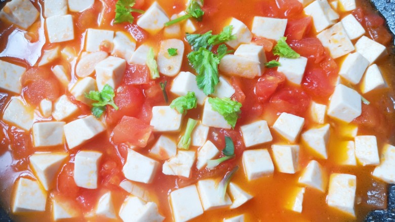 Tomato and Tofu Soup