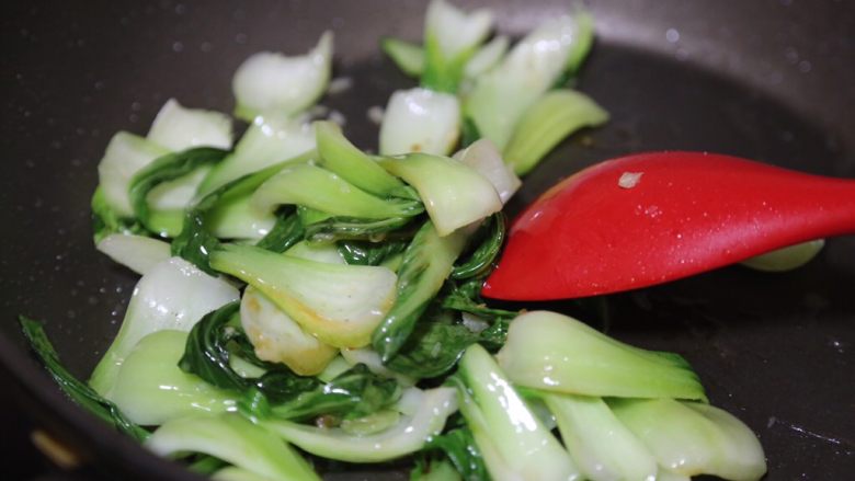 Stir-fried rapeseed