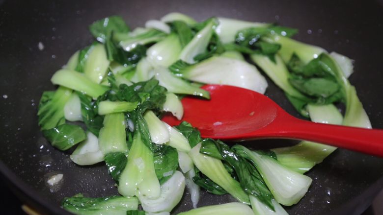 Stir-fried rapeseed