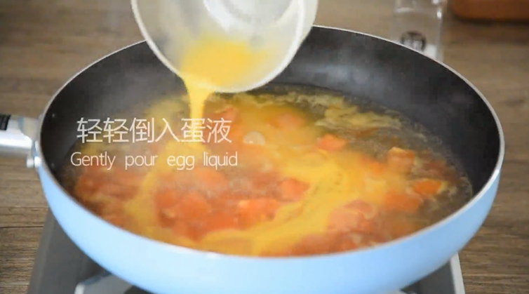 The delicious tomato and egg soup, here is the secret!