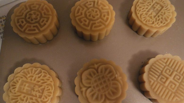 Lotus Paste and Pork Floss Mooncake