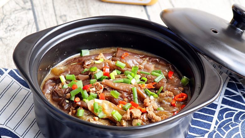 Minced Pork and Eggplant Stew