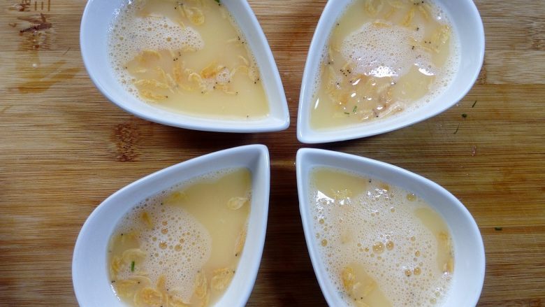 Steamed Shrimp Egg Custard