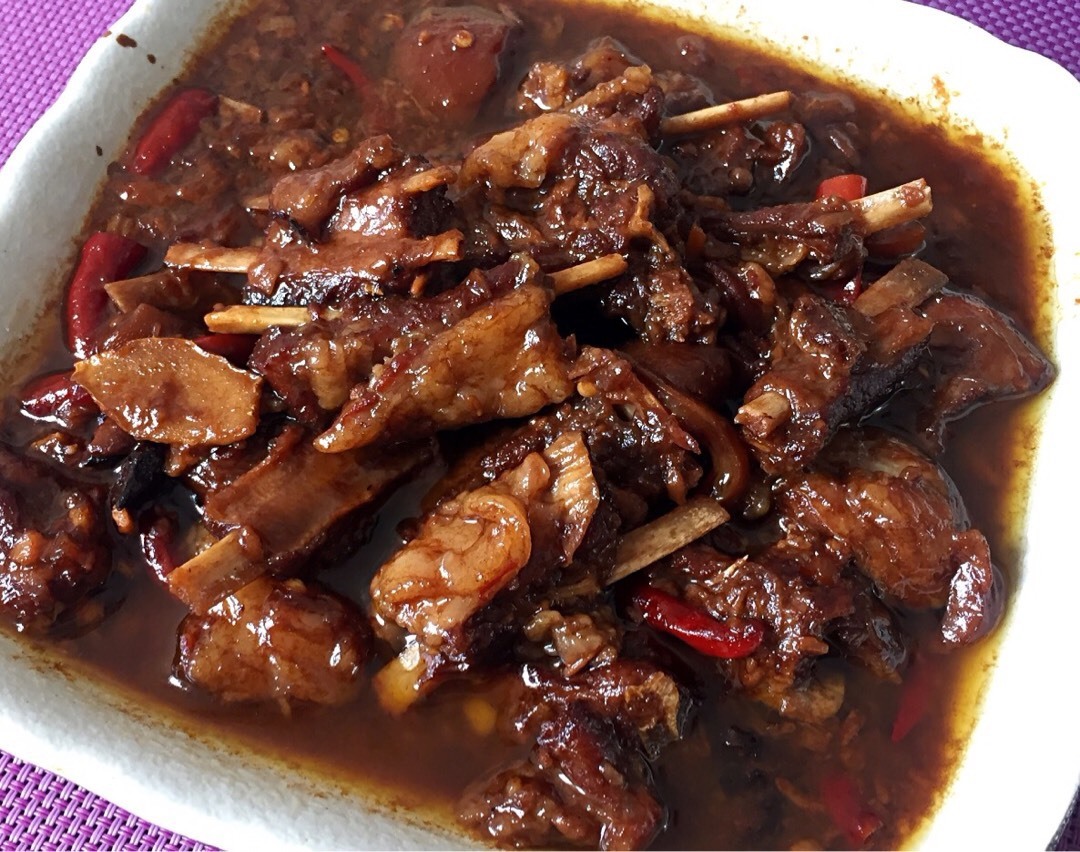 Local Dishes Braised Goat