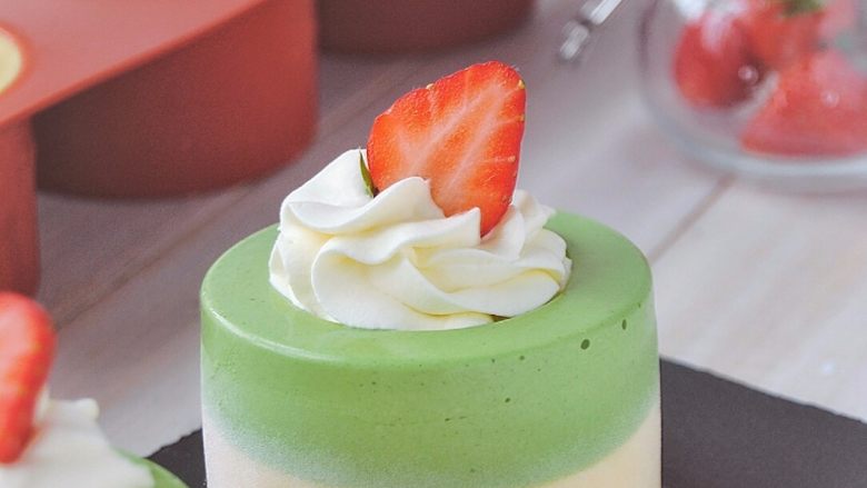 Matcha Mango Mousse