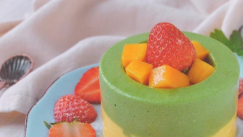 Matcha Mango Mousse