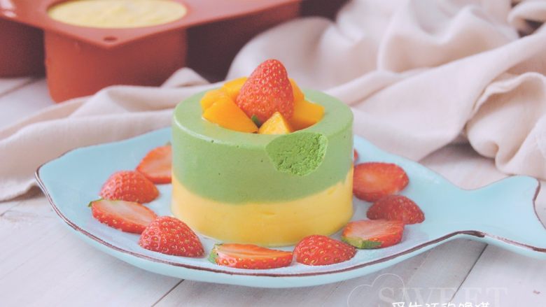 Matcha Mango Mousse