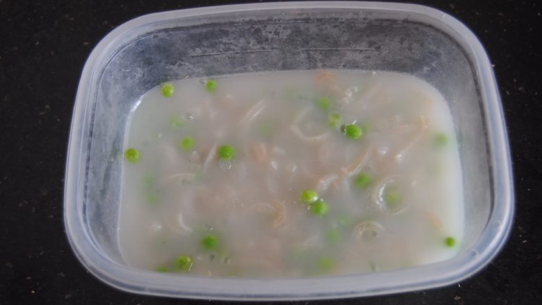 Pea pig skin jelly