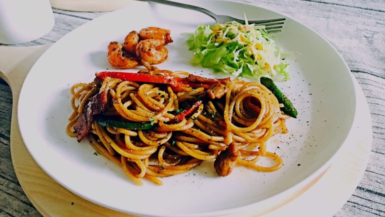 Office workers' favorite Kuaishou Black Pepper Pasta