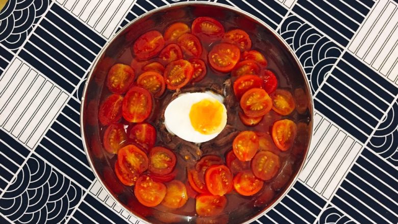 Tomato Beef Cold Noodles