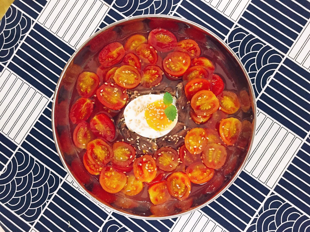 Tomato Beef Cold Noodles