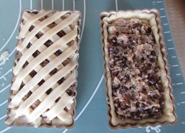 Lotus Paste and Red Bean Pie