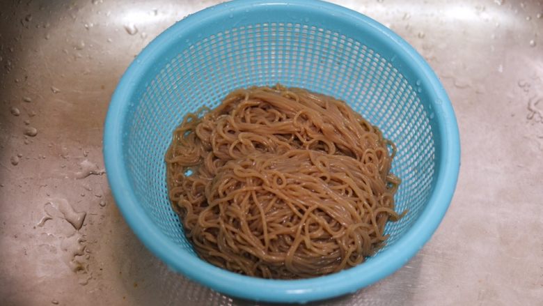 Korean buckwheat cold noodles