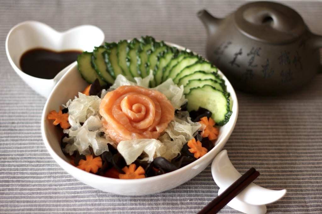 Japanese Salmon Salad