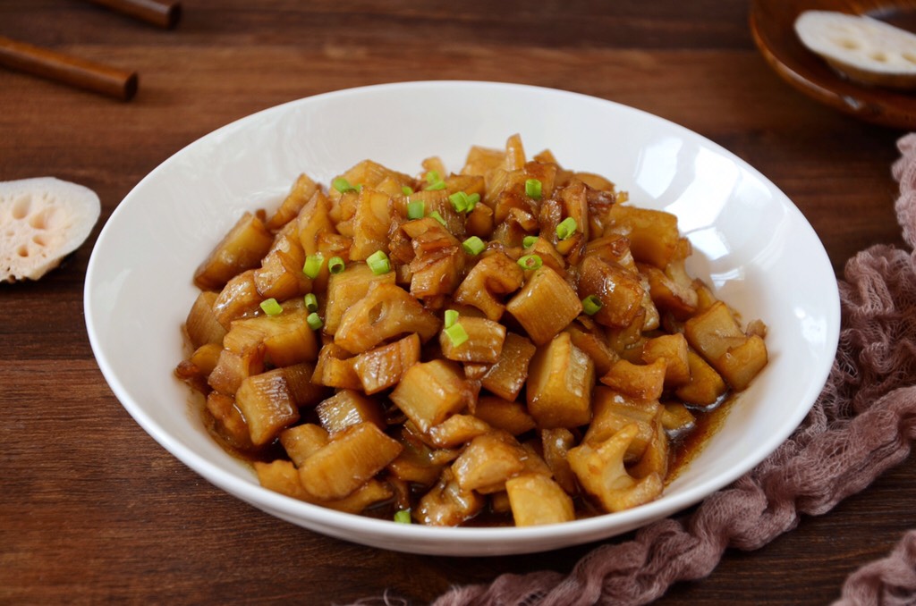 Sweet and Sour Lotus Root