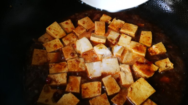 # lazy cuisine#Homestyle roasted tofu (soybean paste version)