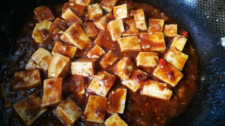 # lazy cuisine#Homestyle roasted tofu (soybean paste version)