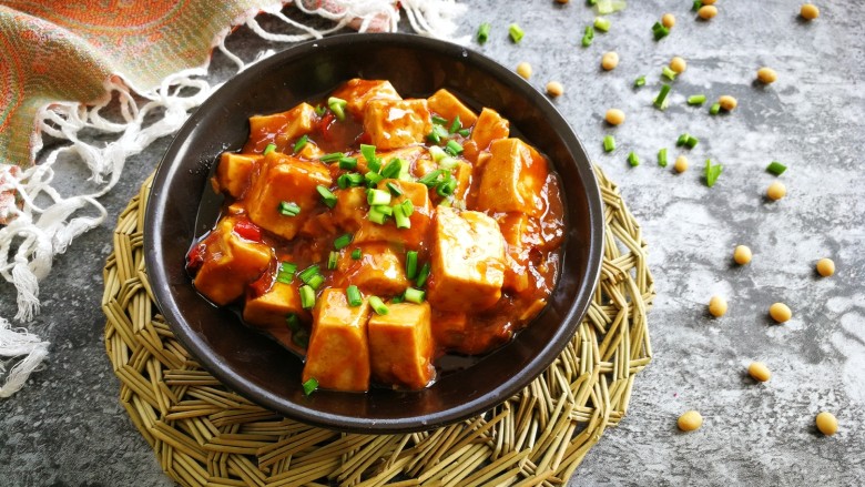 # lazy cuisine#Homestyle roasted tofu (soybean paste version)