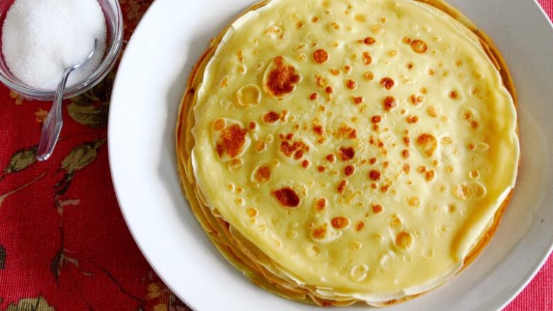 Norwegian pancake Pannekake