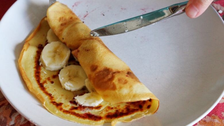 Norwegian pancake Pannekake