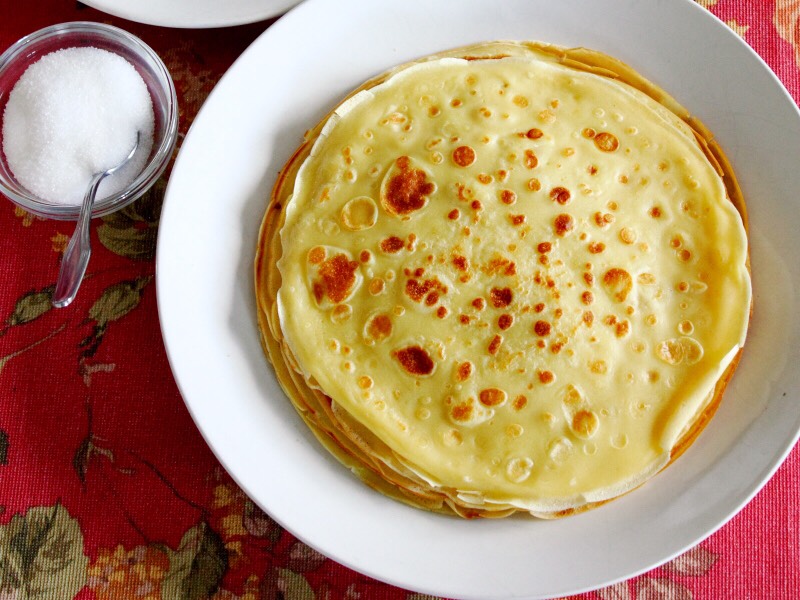 Norwegian Pancakes Pannekake