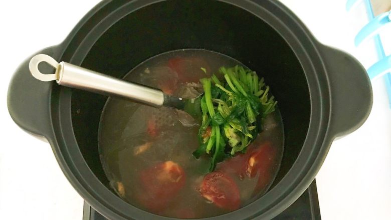 Mixed Vegetables and Oxtail Soup