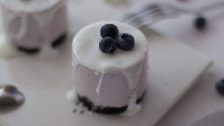 Blueberry Yogurt Mousse