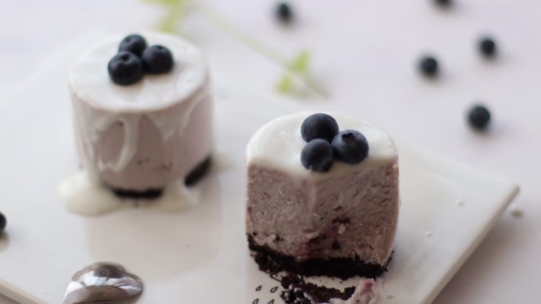 Blueberry Yogurt Mousse