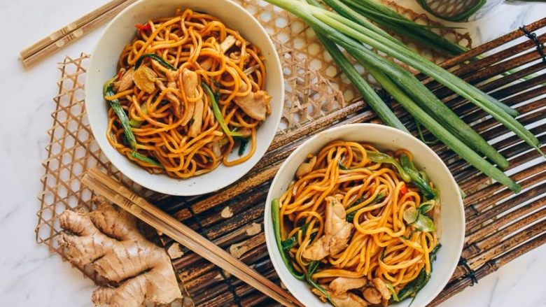 Ginger and Scallion Noodles