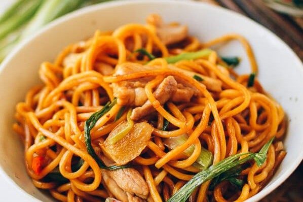 Ginger and Scallion Noodles