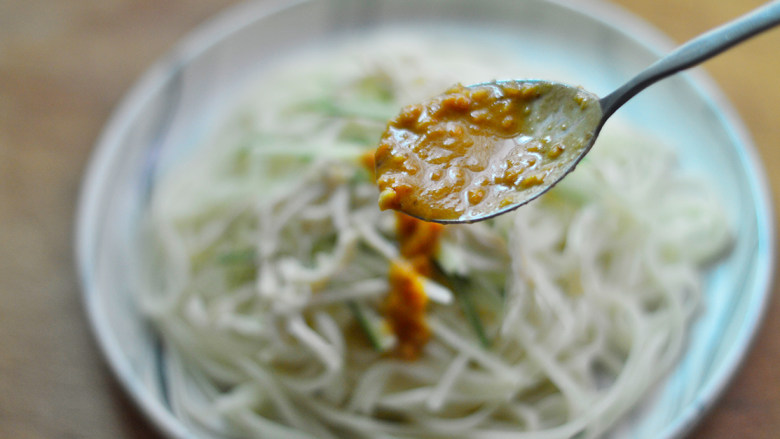 Noodles with Shredded Chicken Sauce