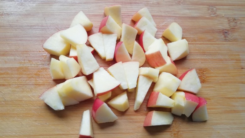 Various Fruits Apple, Orange and Tremella Soup