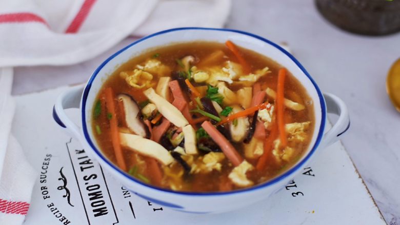 Assorted hot and sour soup