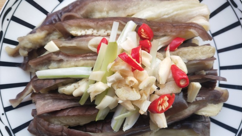 Garlic Steamed Eggplant