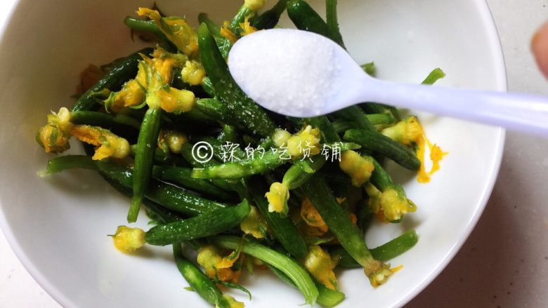 Cool and refreshing cucumber sprouts