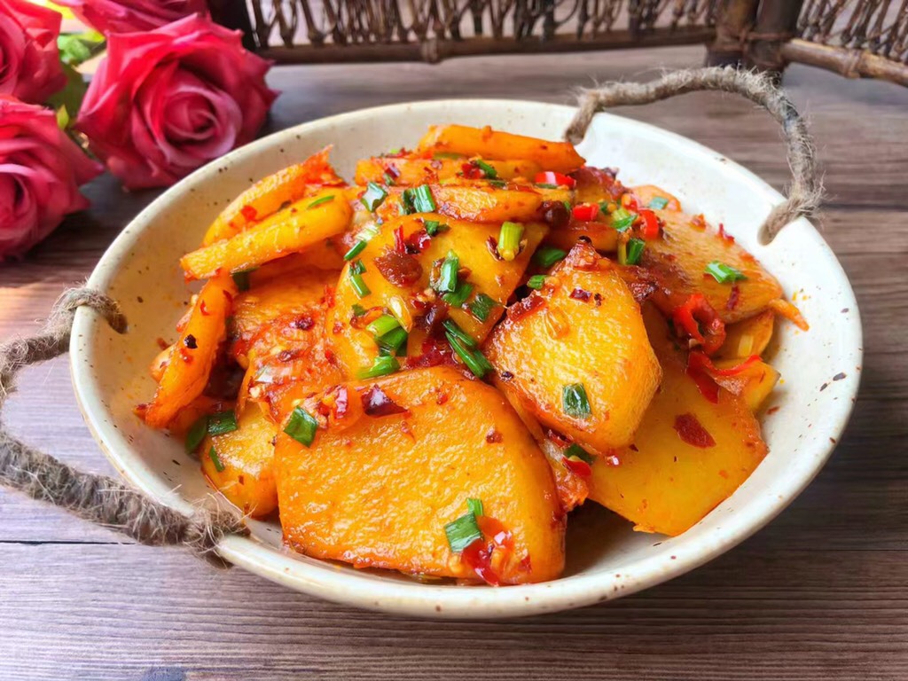 spicy potatoes