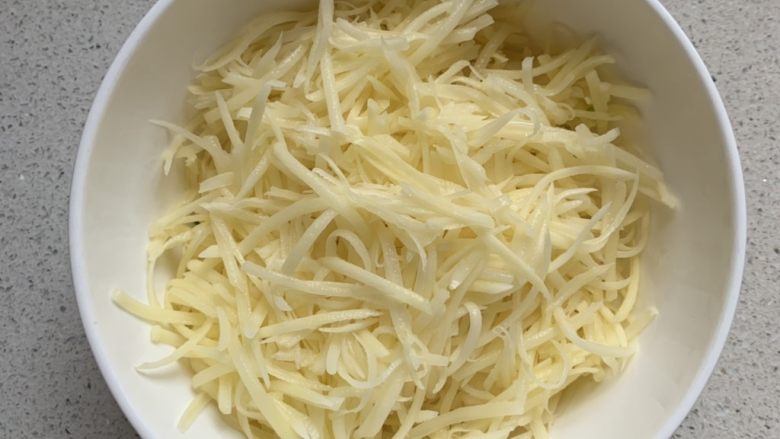 Potato shredded cake