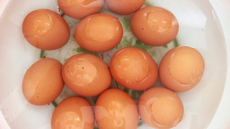 Homemade five-spice tea eggs