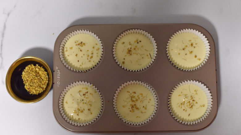 Osmanthus cup cake