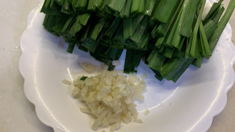 Fried Tofu with Chives