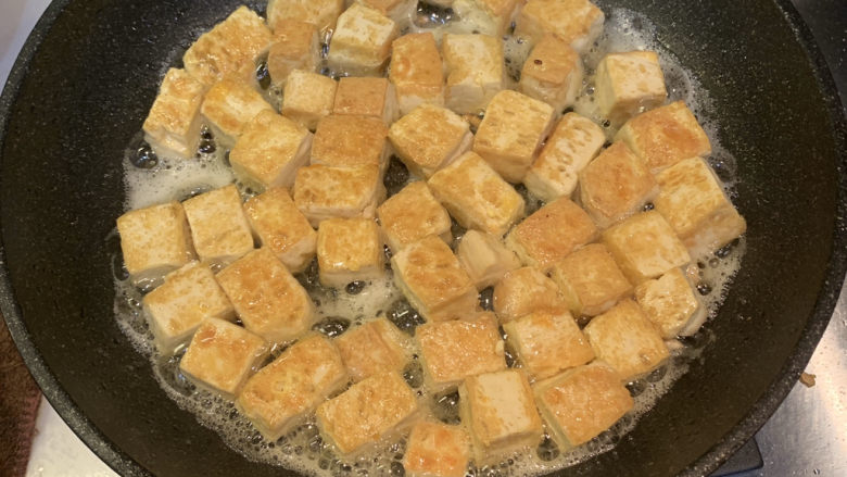 Fried Tofu with Chives