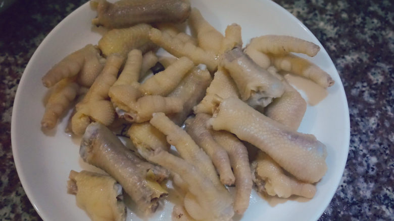 Fried Chicken Feet with Green Pepper