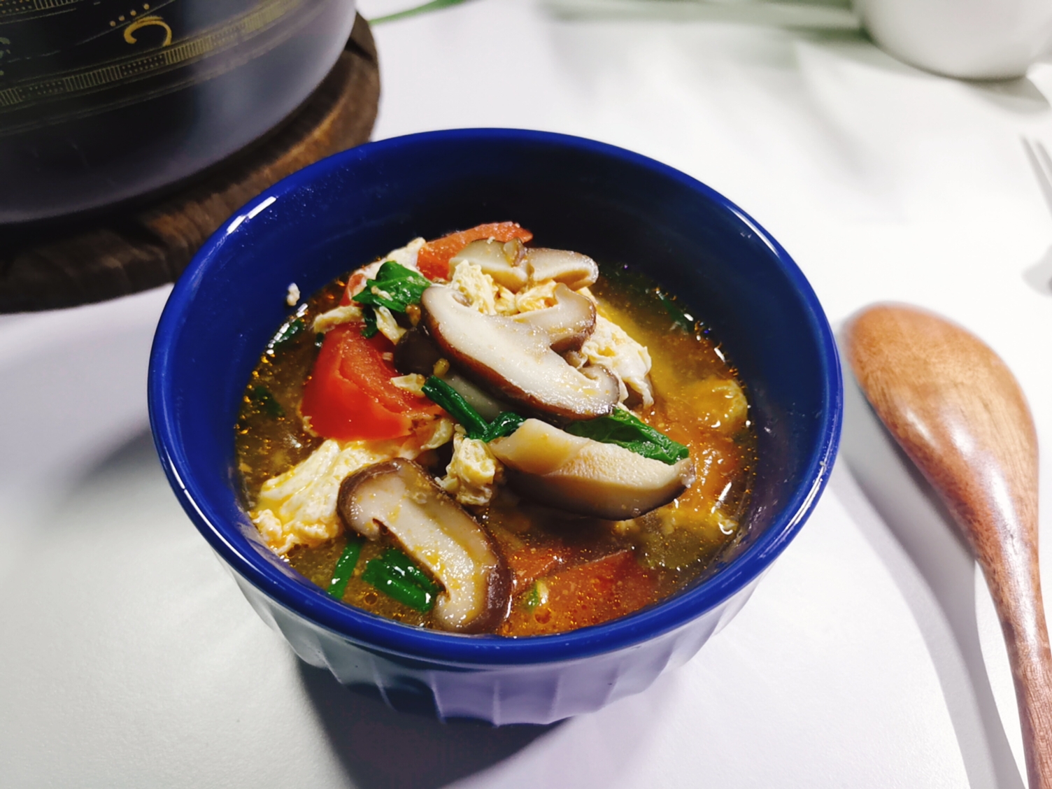 Tomato and Mushroom Soup