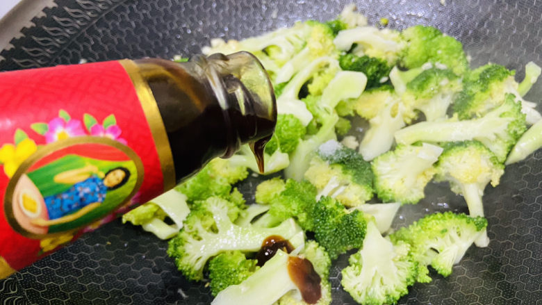 Oyster Sauce Broccoli Fat Reduction Meal