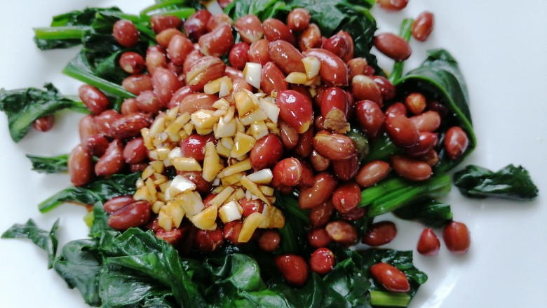 Spinach and Peanuts