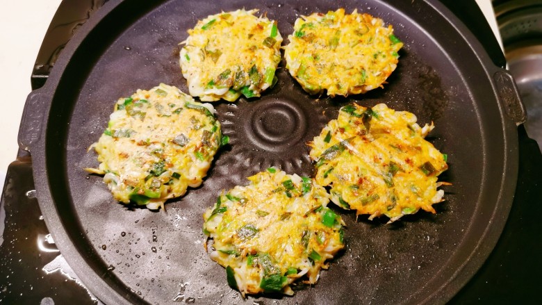 Shrimp and Vegetable Pancakes