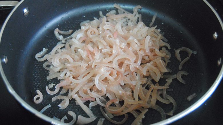 Pea pig skin jelly